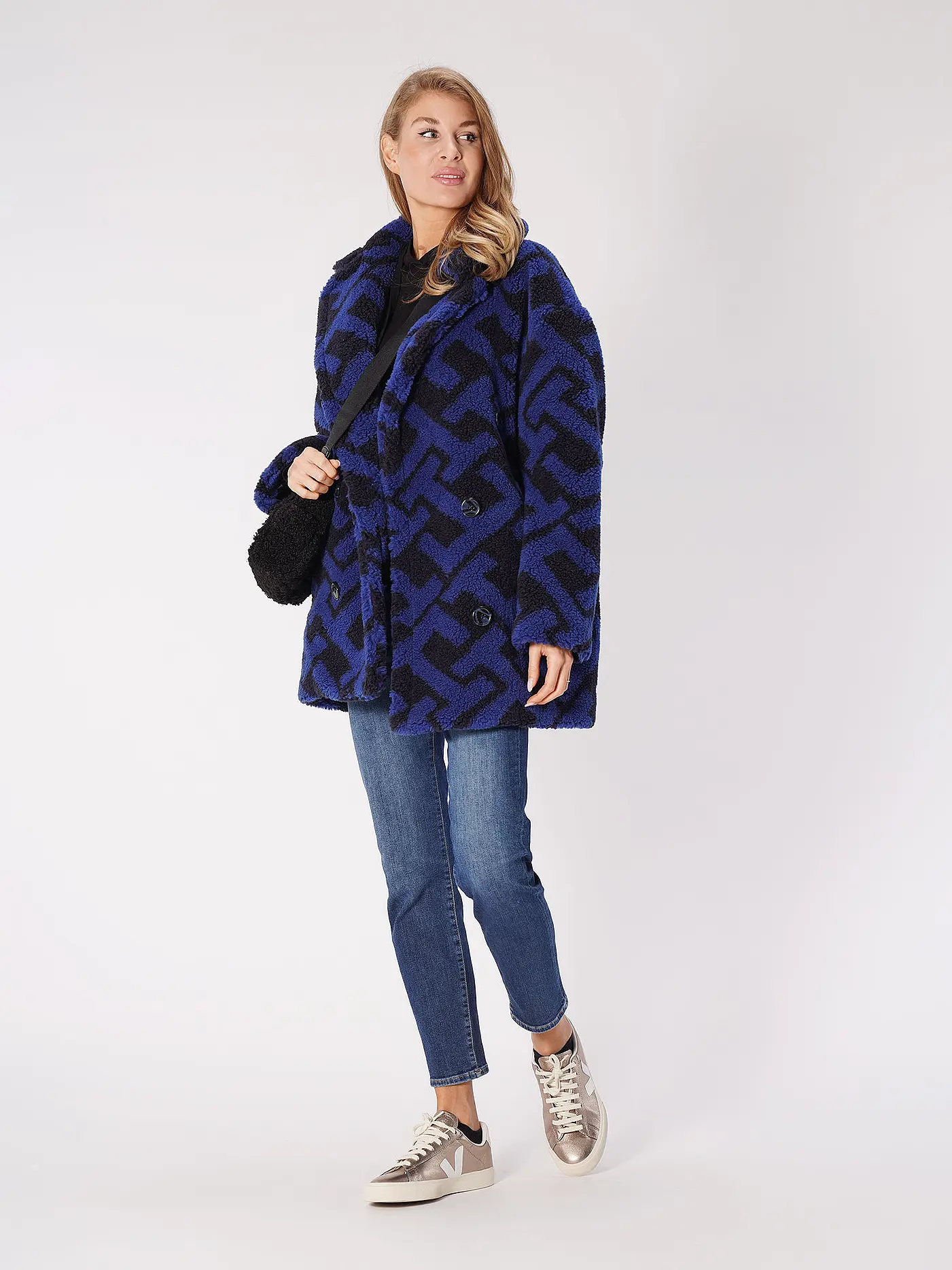 TOMMY HILFIGER | Jacke in Felloptik | 